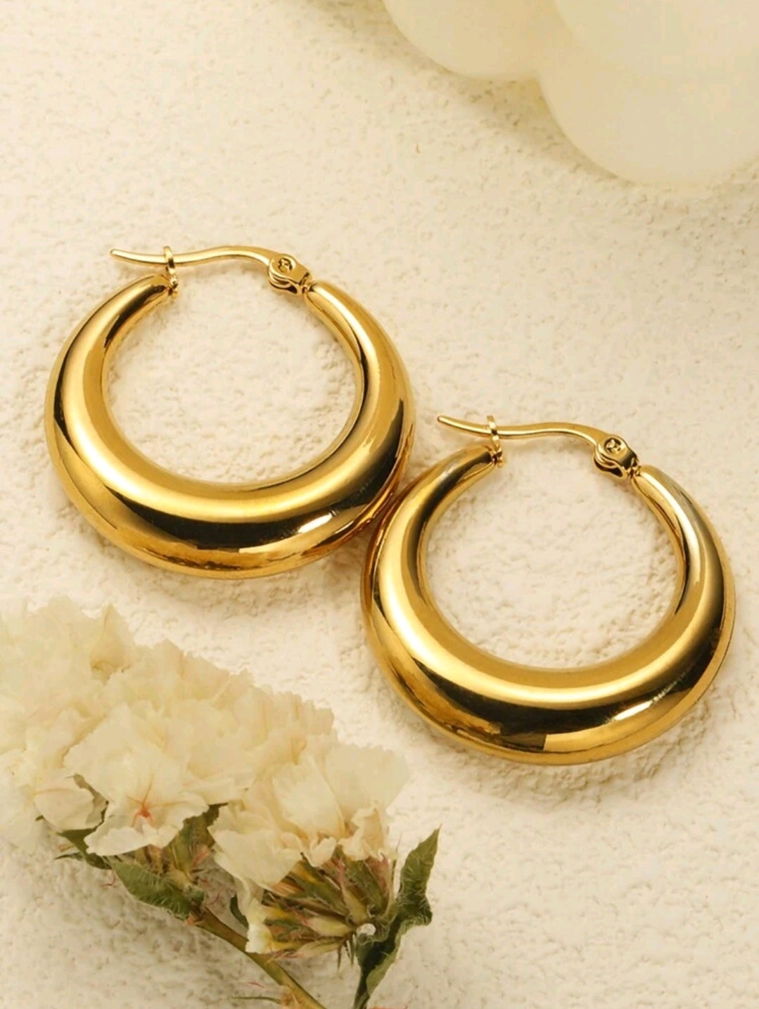 Boucles d'oreilles Hoops