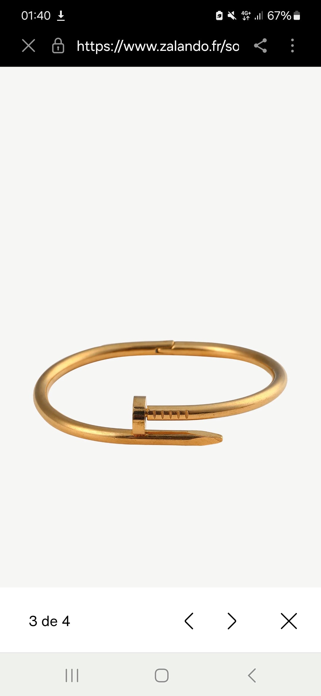 Jonc Clou Gold
