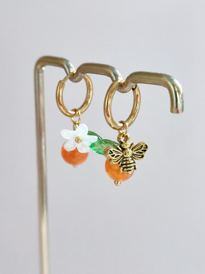 Boucles d’oreilles Bee 🐝