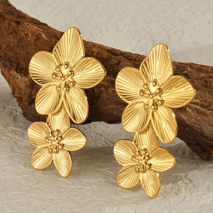 Boucles d’oreilles Dahlila 🌼
