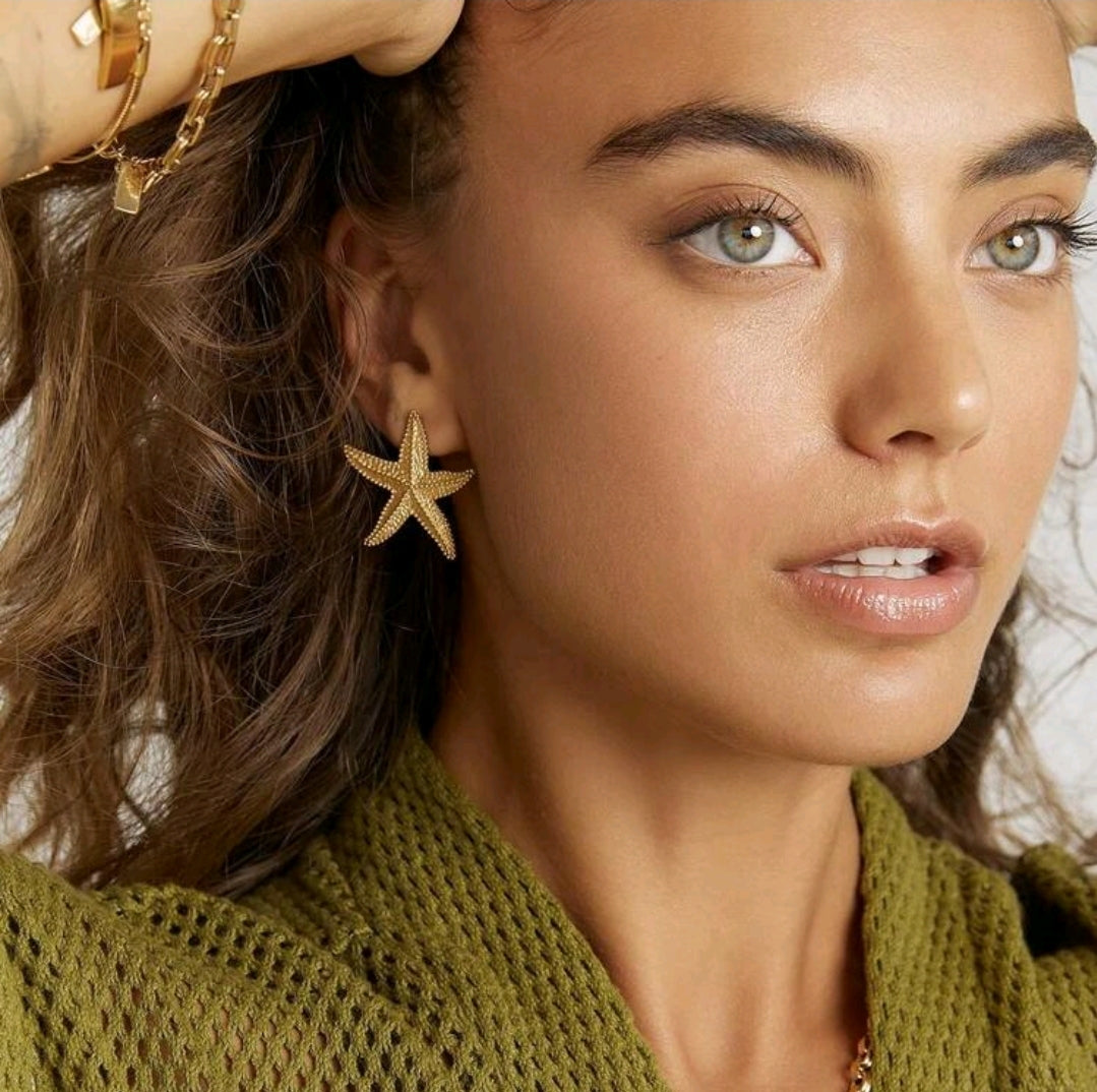 Boucles d'oreilles Starfish 🐚