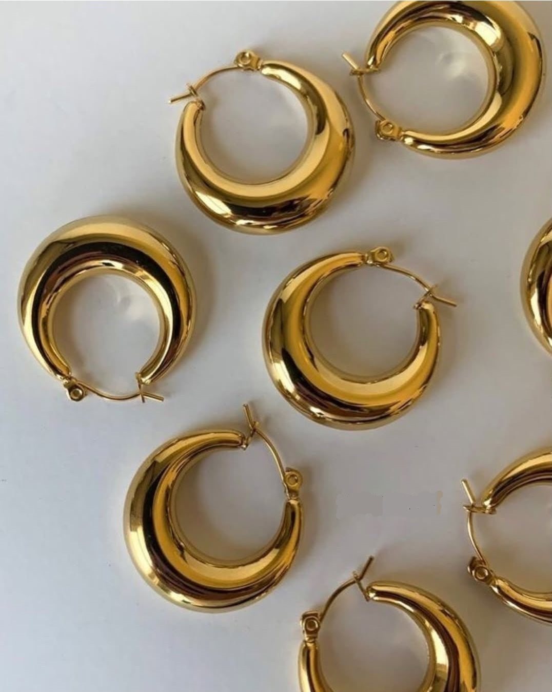 Boucles d'oreilles Hoops