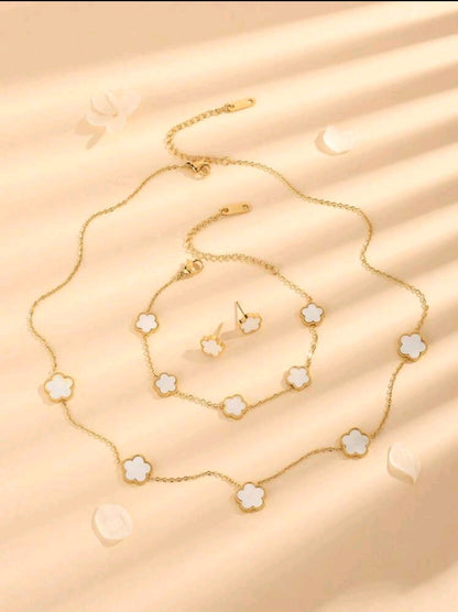 Parure Flora White