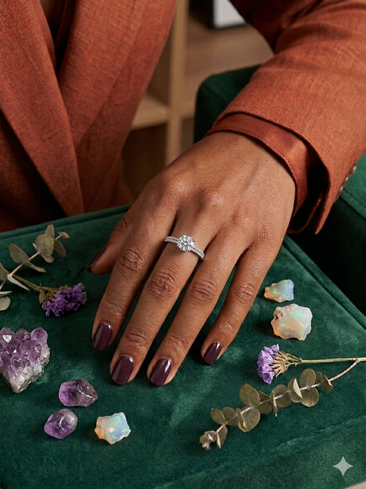 La bague Solitaire