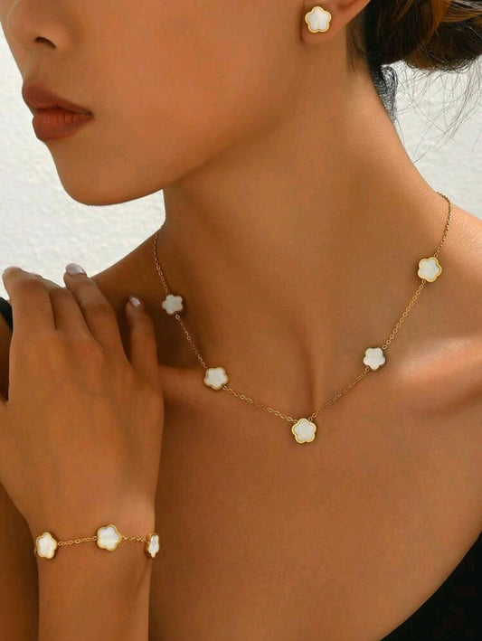Parure Flora White