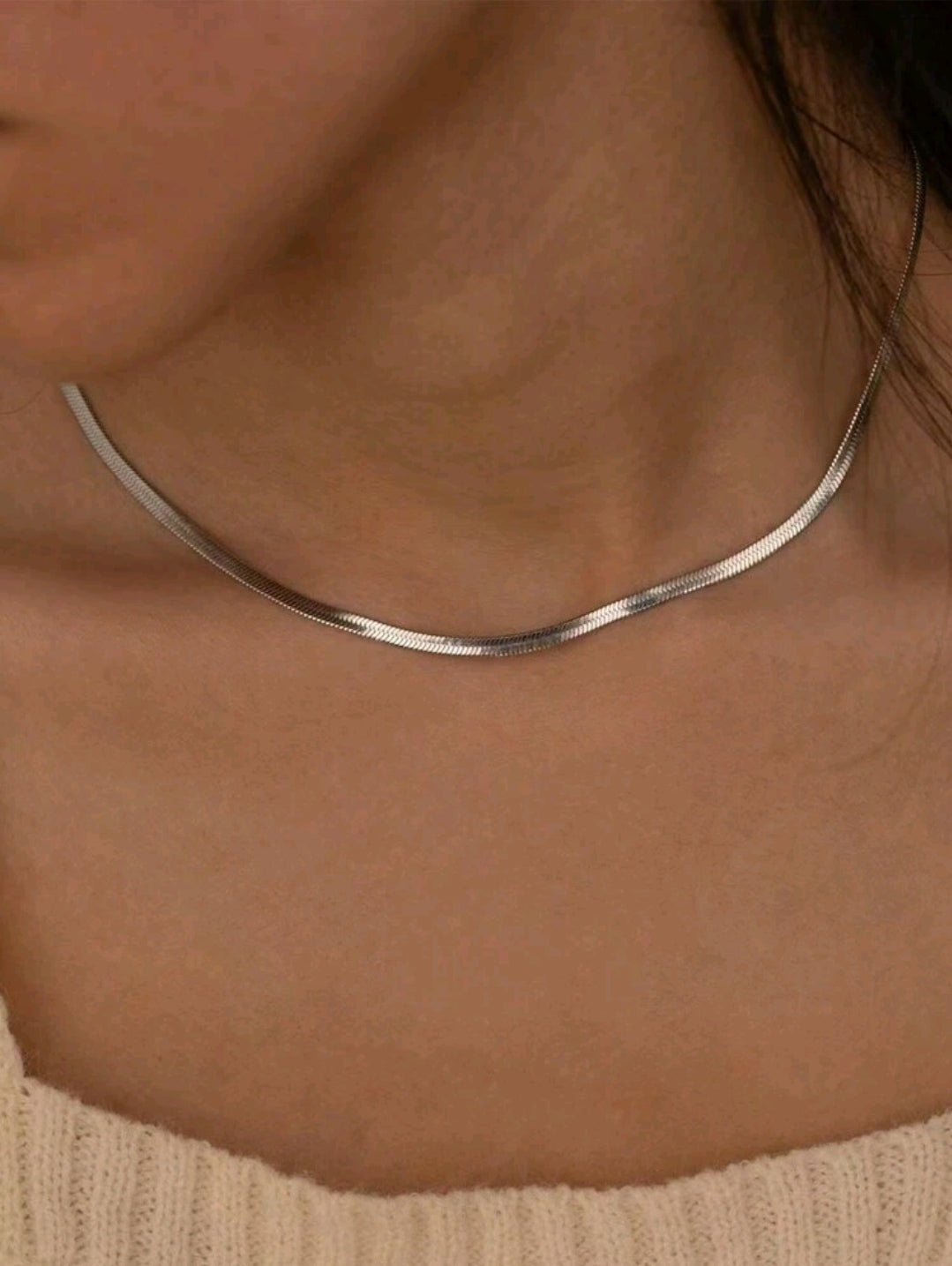 Collier Modesty Silver